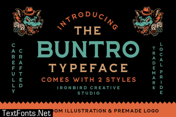 The Buntro Font