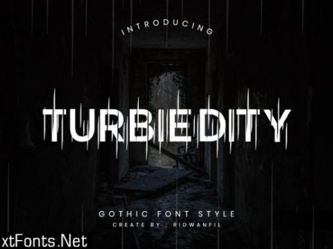 Turbiedity Font