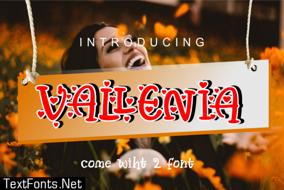 Vallenia Love Font