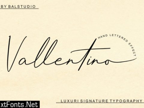 Vallentino Font