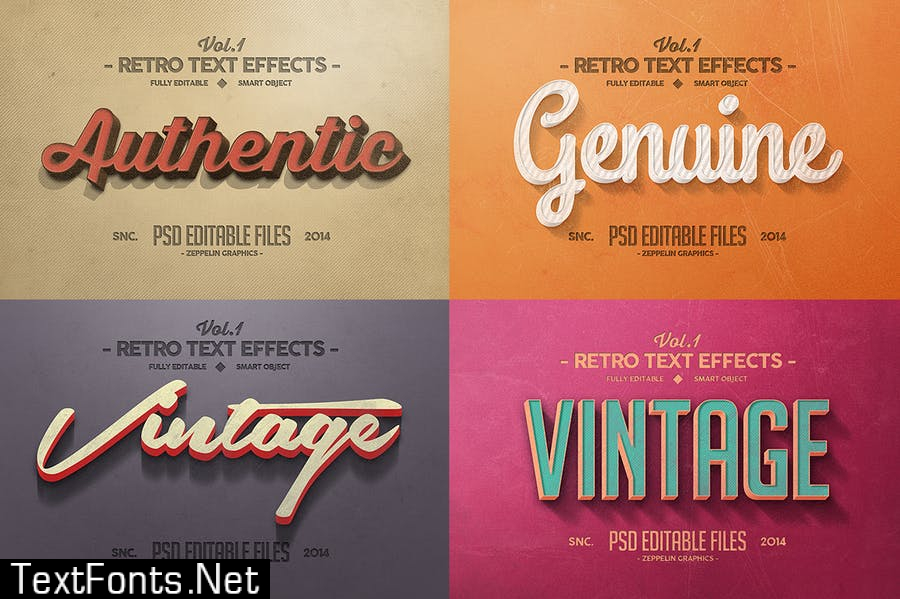 Vintage Text Effects Vol.1 UU8HHE