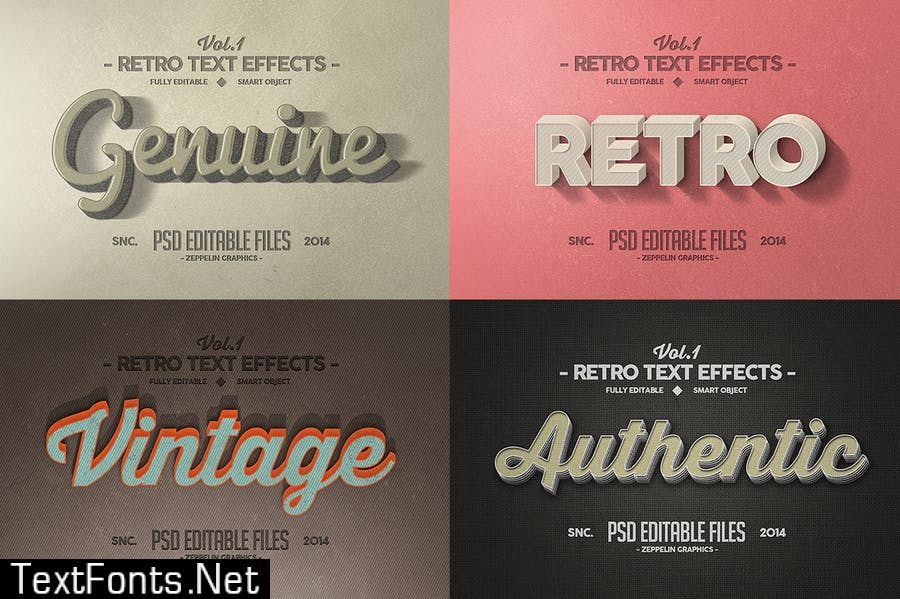 Vintage Text Effects Vol.1 UU8HHE