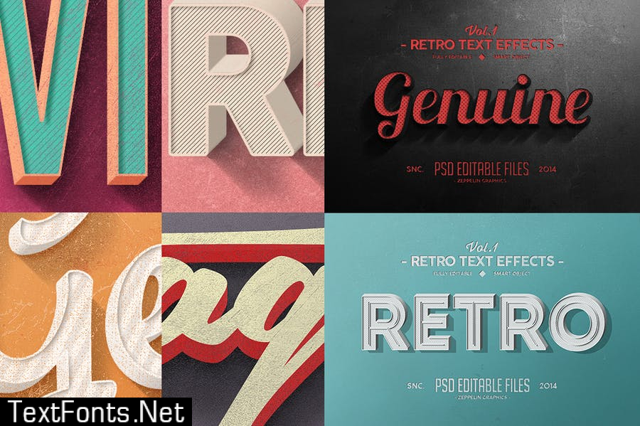 Vintage Text Effects Vol.1 UU8HHE