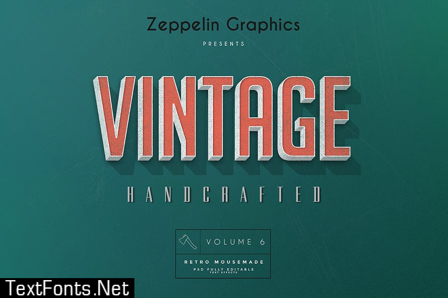 Vintage Text Effects Vol.6 NNGH46