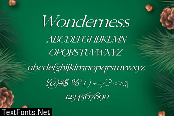 Wonderness Font