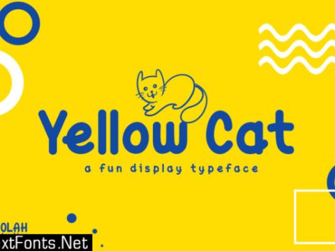 Yellow Cat Font