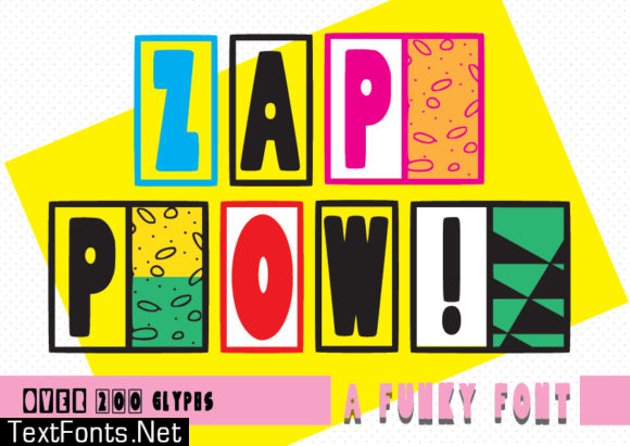 ZapPow Font