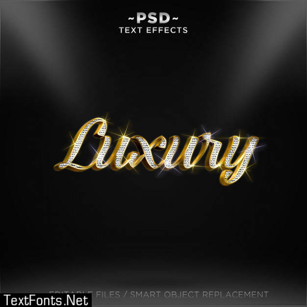 3d luxury text effect