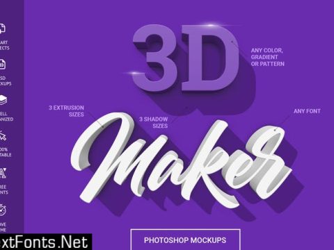 3D Maker - Text Effects TVLK379