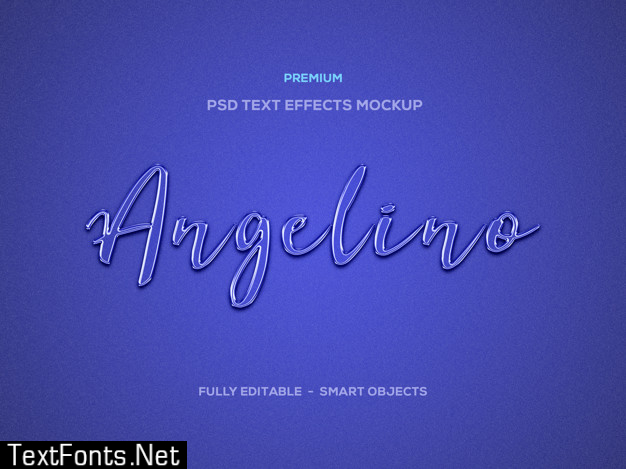 Angelino text effect