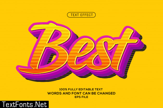 Best text effect