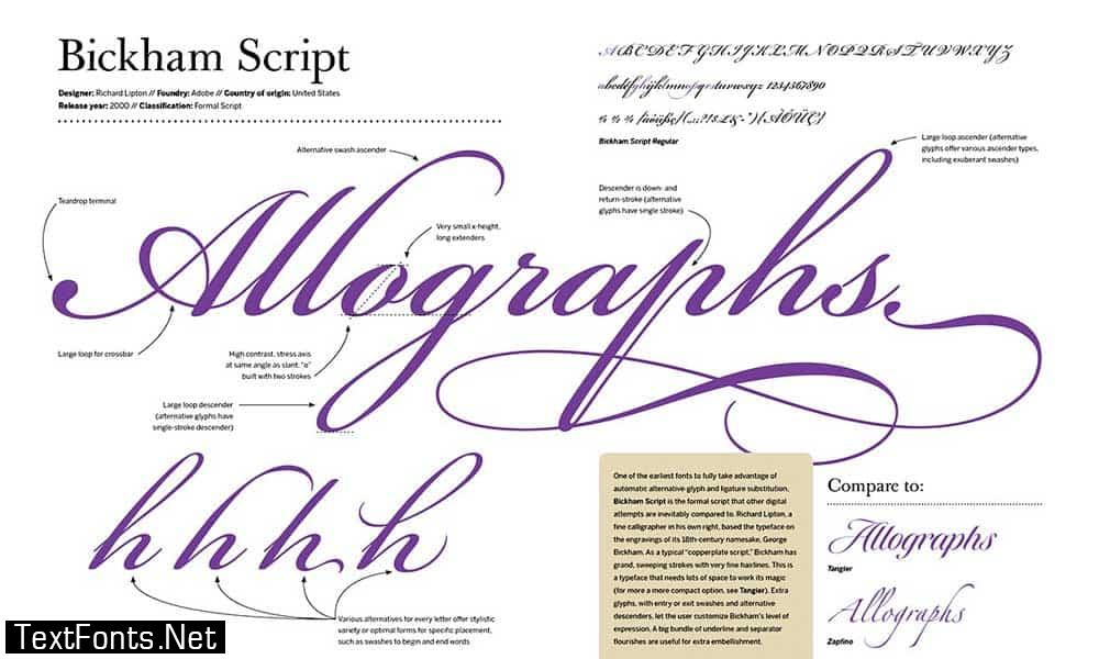 Bickham Script Pro