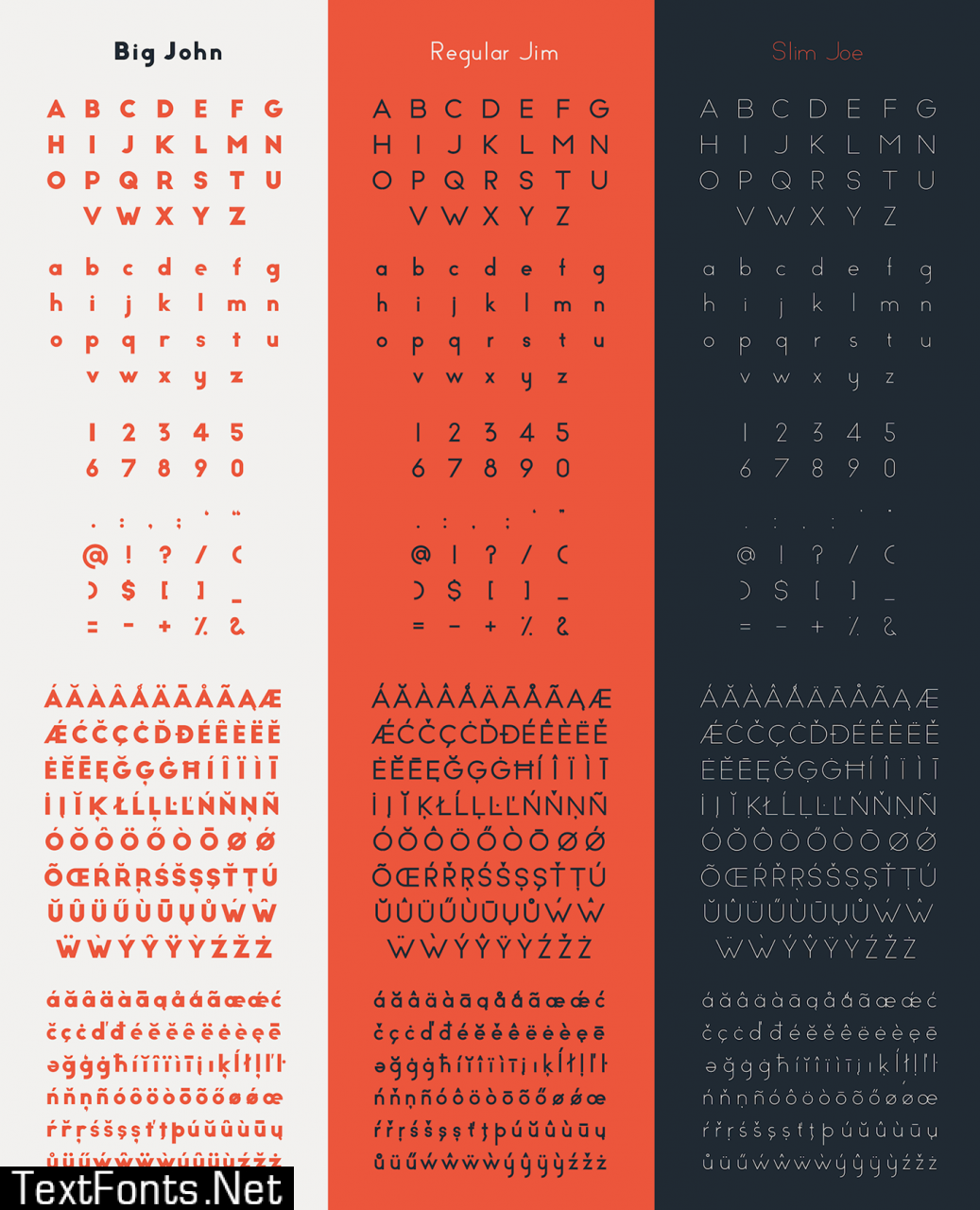 Big John PRO Font Family