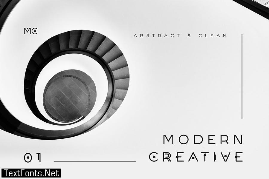 Braque - Modern Geometric Logo Font