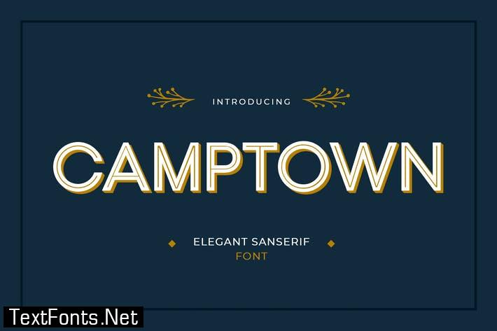 Camptown Sans Serif Font