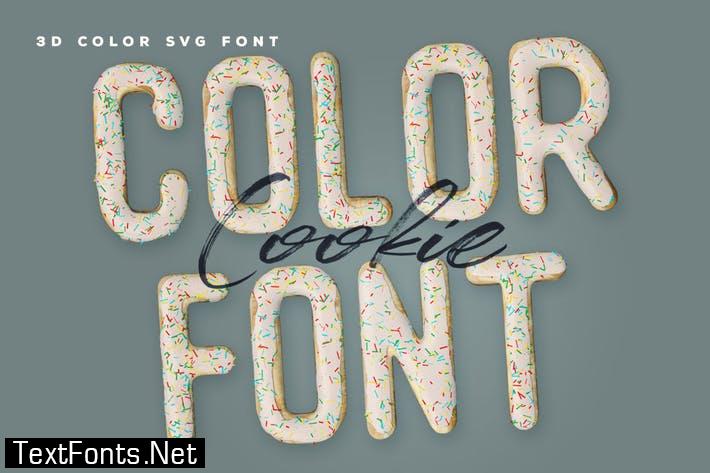 Cookie Color Font