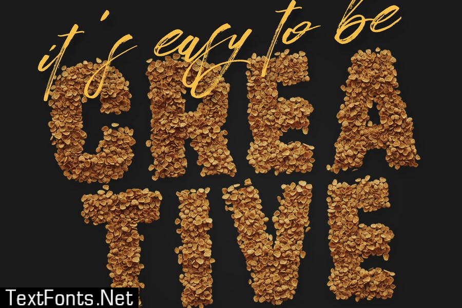 Corn Flakes Color Fonts