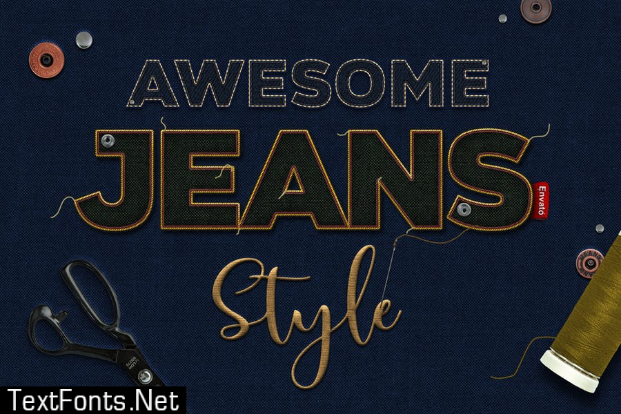 Fabric Text Effects J5KDG5B