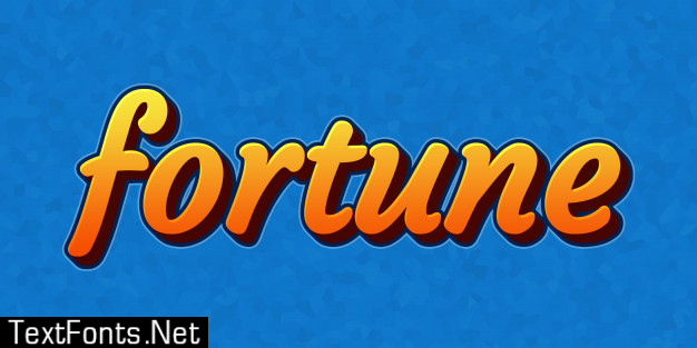 Fortune  text style effect