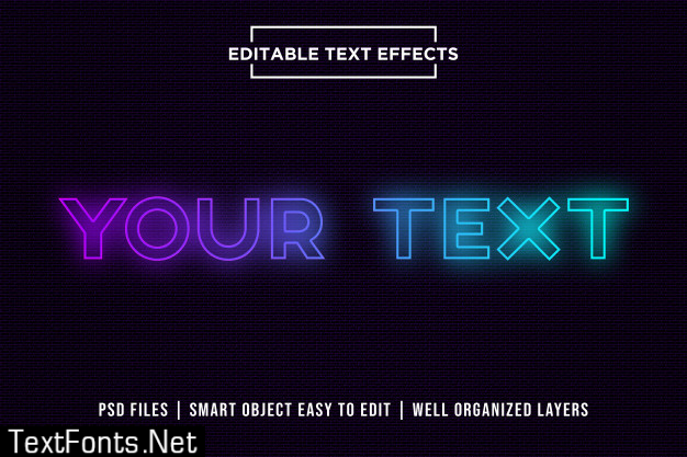 Gradient text effect