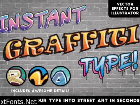 Instant Graffiti Type Effects 73LVTRD