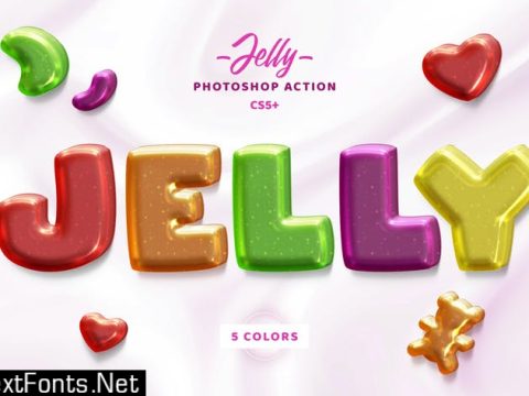 Jelly Photosop Action HB7AFV3