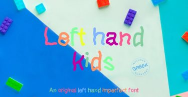 Lefthand Kids Font