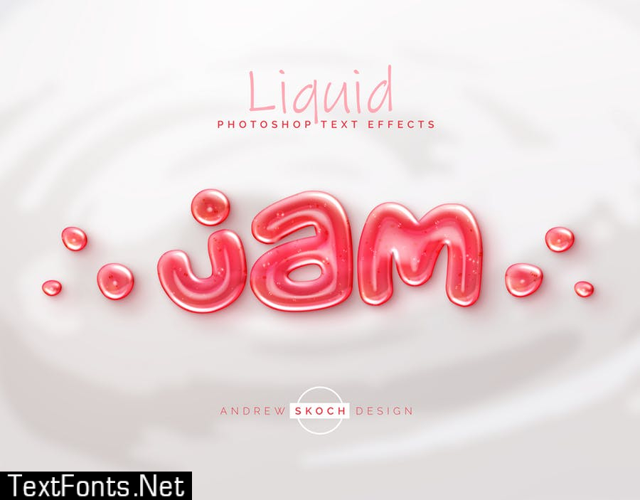 Liquid Tasty Text Effects  LR89G6B