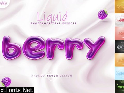 Liquid Tasty Text Effects  LR89G6B