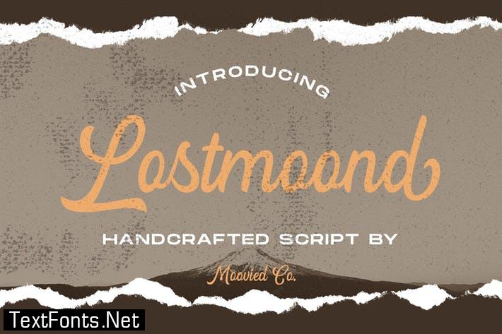 Lostmoond Script Font