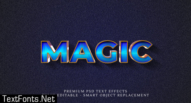 Magic style effect ,  text effects