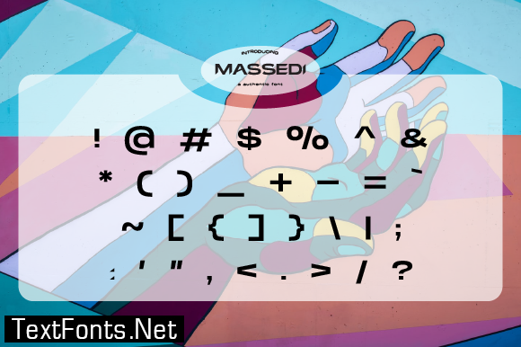 Massedi Font