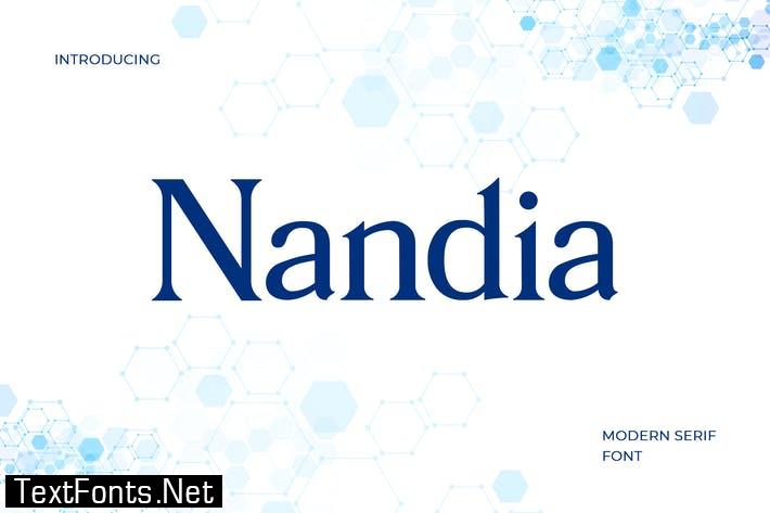 Nandi Modern Serif Font