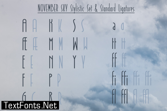 November Sky Font