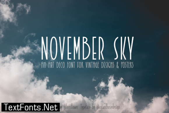 November Sky Font