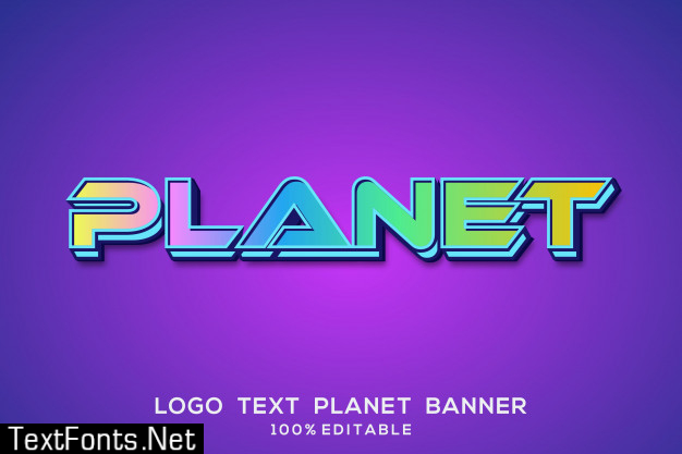 Planet text