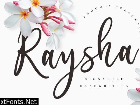 Raysha Signature Handwritten