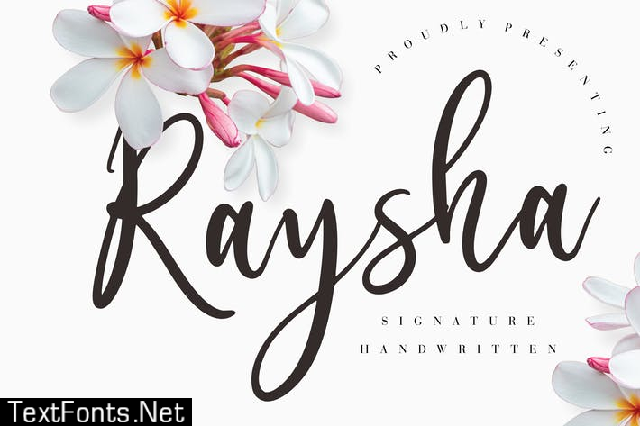 Raysha Signature Handwritten