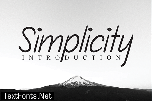 Simplicity Font