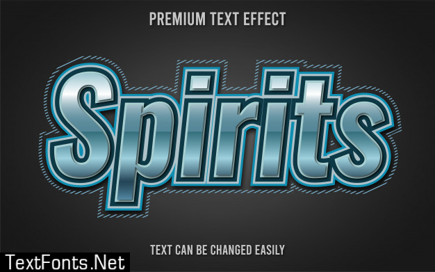 Strength text effect