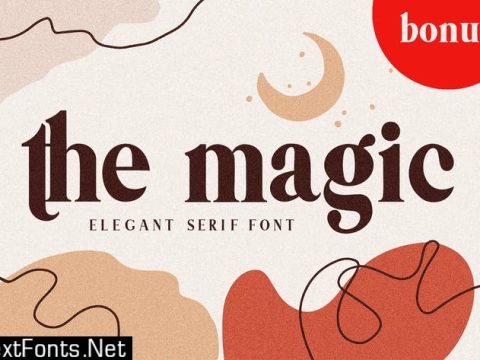 Themagic Serif Font + Bonus