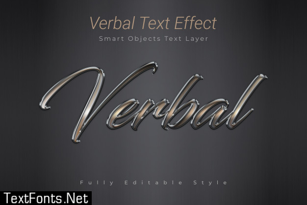 Verbal text effect