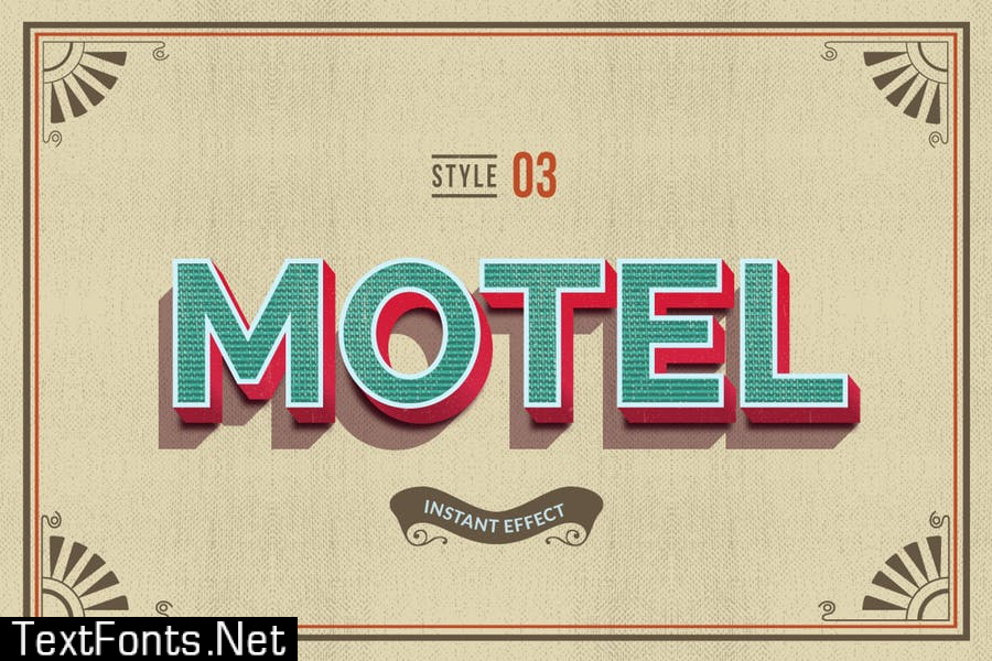 Vintage Text Effects (Illustrator) MEEVNEZ