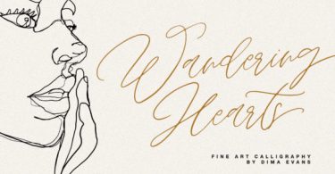 Wandering Hearts Font