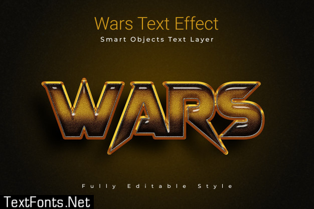 Wars text effect