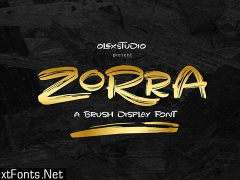 ZORRA - Display font