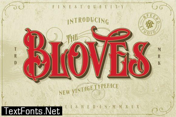 Bloves Font