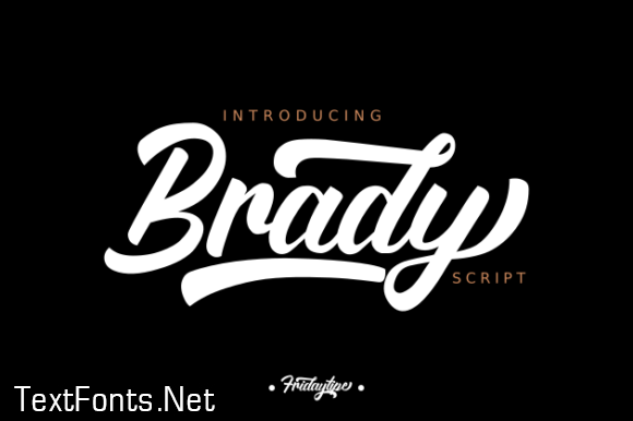 Brady Font