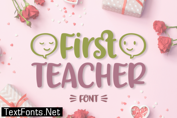 First Teacher Font