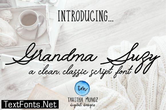 Grandma Suzy Font